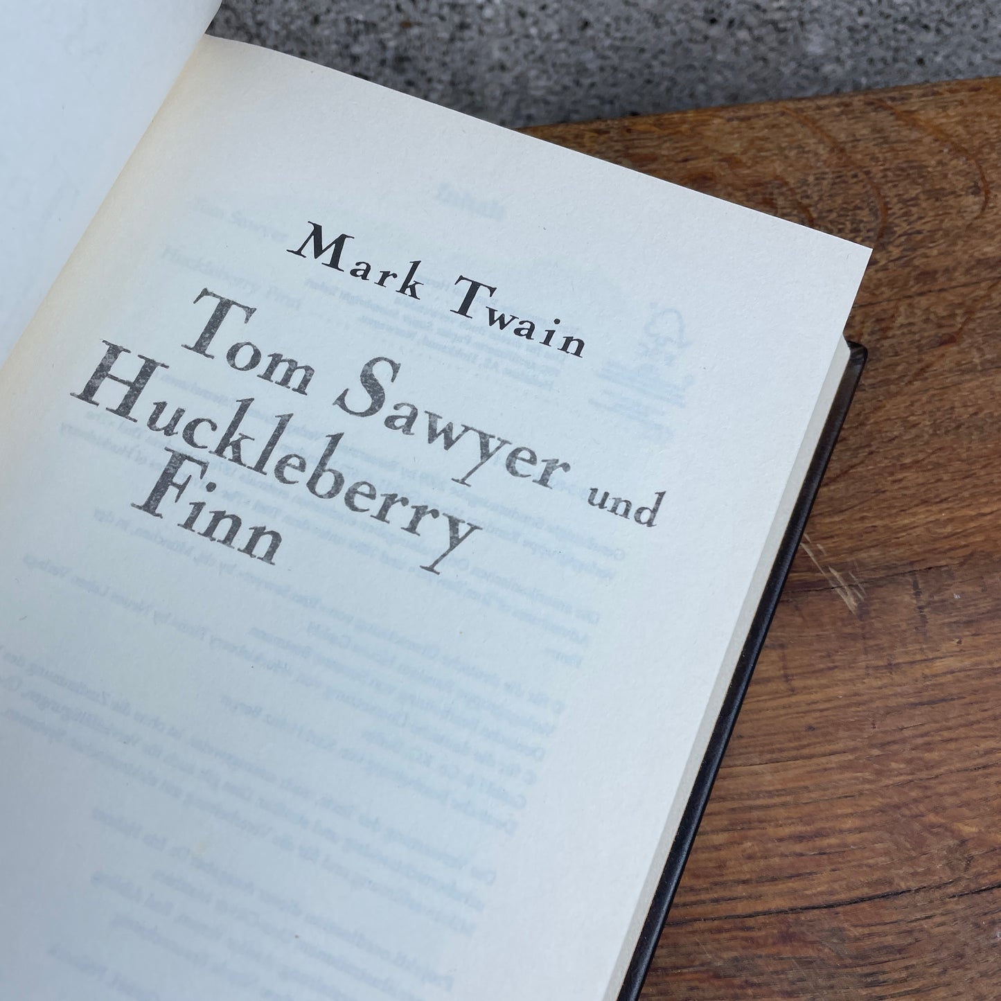 Mark Twain - Tom Sawyer und Huckleberry Finn