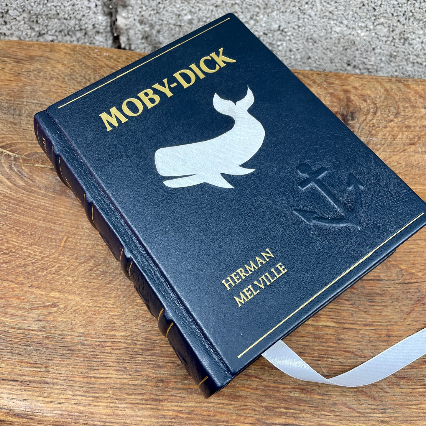 Moby Dick – von Herman Melville - Kunstbuchbindung